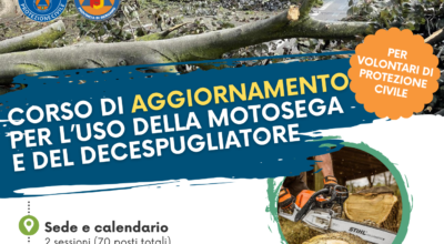 Corso di aggiornamento per l’uso della motosega e del decespugliatore – 22 Marzo 2025